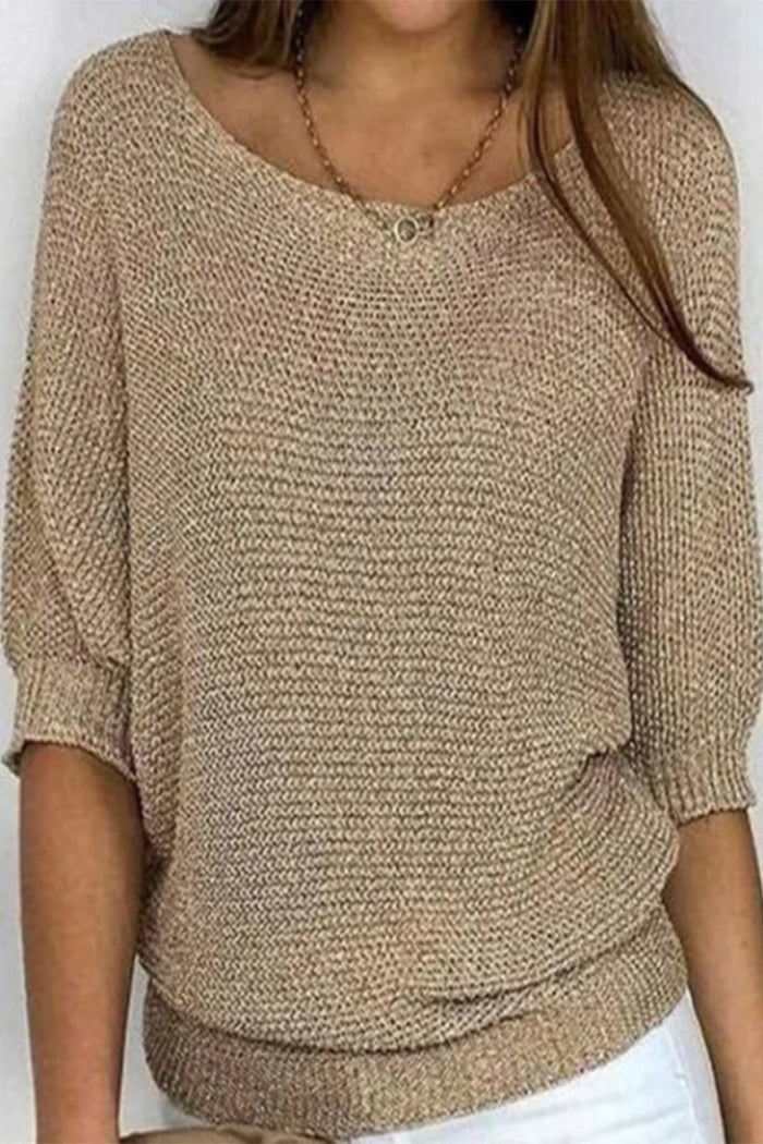 Liora | Strickpullover mit Fledermausärmeln